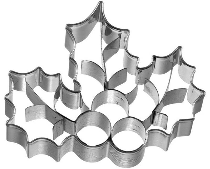 Birkmann Präge-Ausstechform Edelstahl Ilex Beere 7cm von RBV Birkmann GmbH & Co. KG