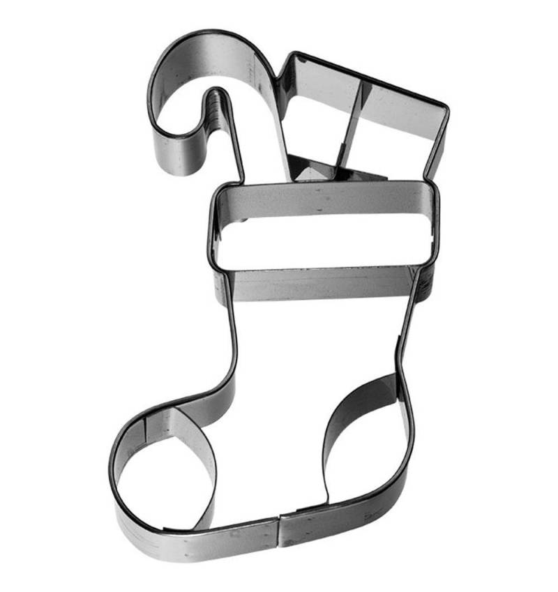 Birkmann Präge-Ausstechform Edelstahl Weihnachtssocke 9cm von RBV Birkmann GmbH & Co. KG