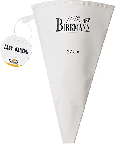 RBV Birkmann 412132 421974, Easy Baking, 27 cm Spritzbeutel, Nylon, 1250 Cubic_Centimeters, Weiß… von Birkmann