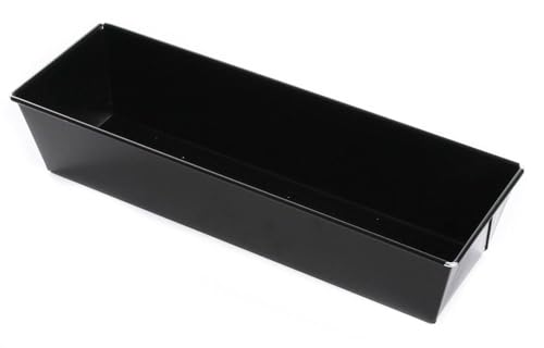 Backblech Backform Brotofenform Backofenform Kuchenform Stahl mit Antihaftbeschichtung Blechkuchen Ofenblech Schwarz rechteckig 39 x 11 x 7,5 cm Backblech Backform Brotofenform Backofenform Kuchenform Stahl mit Antihaftbeschichtung Blechkuchen Ofenblech Schwarz rechteckig 39 x 11 x 7,5 cm von BirnePower