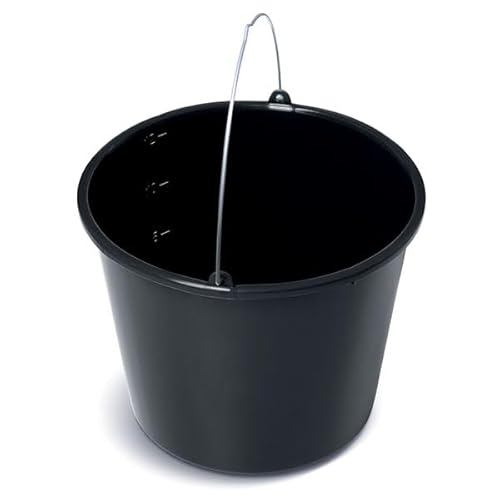 Baueimer Mörteleimer 12L Eimer Kübel Putzeimer Wassereimer Betoneimer mit Skala Maurerkübel Maurereimer 1 Stück Baueimer Mörteleimer 12L Eimer Kübel Putzeimer Wassereimer Betoneimer mit Skala Maurerkübel Maurereimer 1 Stück von BirnePower