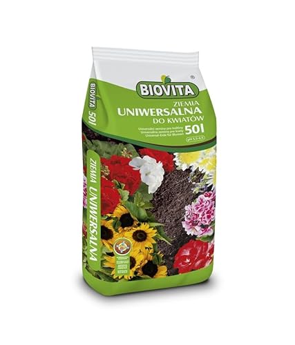 Blumenerde Universalerde Erde Pflanzerde Blumen Universal-Blumenerde Sack 50L von BirnePower