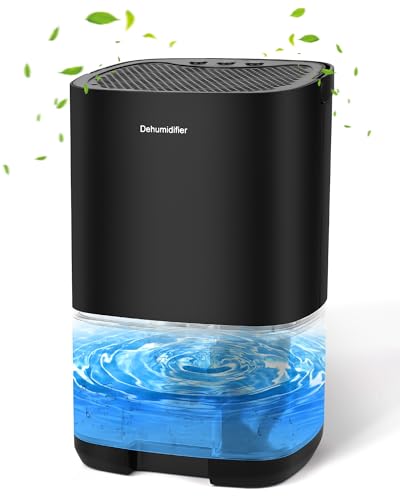 Birnetek 1L Luftentfeuchter Elektrisch, Raumentfeuchter Klein für Badezimmer, Keller, Schlafzimmer (Max. 25 ㎡) - Entfeuchtung: 350ml/Tag von Birnetek