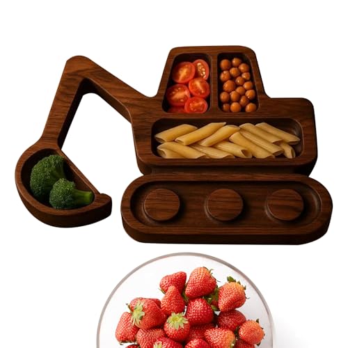 Birtern Charcuterie Tablett | Dekoratives Charcuterie Tablett Käsebrett | Motorrad Traktor Bagger Home Dekorationen Obstteller Lebensmittelbehälter für Fleisch Brot von Birtern
