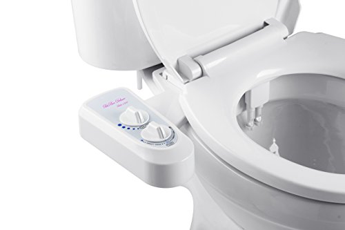 BisBro Deluxe Bidet 1200 | 3 Jahre Garantie | Dusch-WC zur optimalen Intimpflege | Einfach unter dem Klodeckel installieren | funktioniert ohne Strom | ideale Hygiene durch Wasser von BisBro