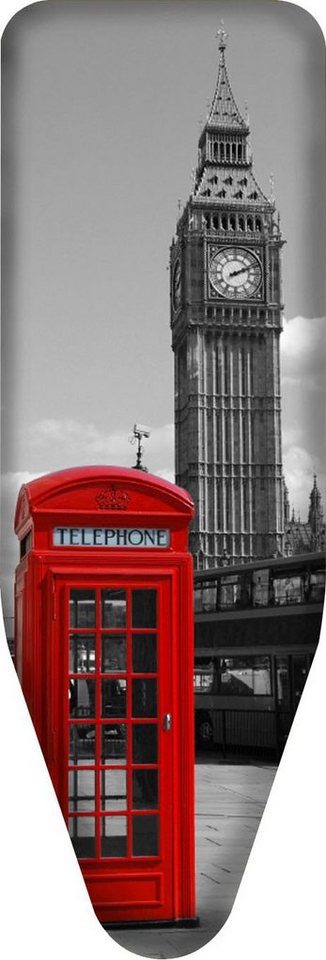 Bischof Colombo Bügelbrettbezug London, 250g Molton-Posterung, 114x 36 cm von Bischof Colombo
