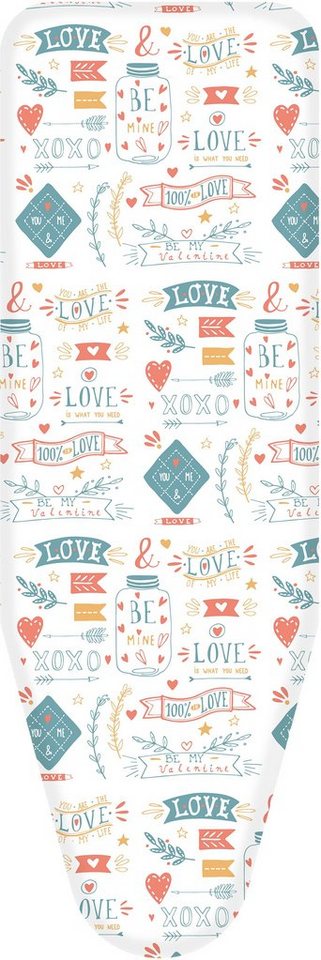 Bischof Colombo Bügelbrettbezug Valentine, 100% Baumwolle von Bischof Colombo