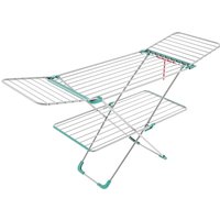 Bischof Colombo Wäscheständer "DOUBLE", 30 m Trockenlänge, 2-stufige Höhenverstellung, klappbar, Aluminium von Bischof Colombo