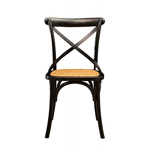 Biscottini Stuhl Thonet, 89 x 50 x 46 cm, Küchenstühle aus Eschenholz, Esszimmerstühle aus Holz von Biscottini