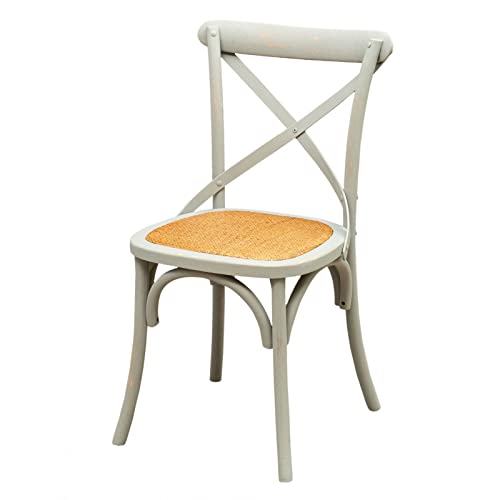 Biscottini Sedia thonet 86 x 50 x 45 cm | Küchenstühle Made in Italy | Vintage Esszimmer | Stühle aus Holz Küche, Rattan Asche, Media von Biscottini