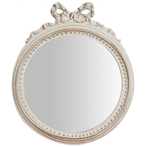 BISCOTTINI INTERNATIONAL ART TRADING V-L6456 Shabby Chic Wandspiegel 30 x 26 cm/Wandspiegel/Eingangsspiegel von Biscottini
