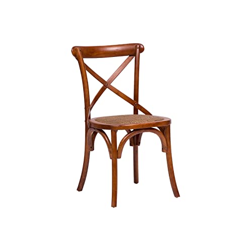 Biscottini, 86 x 50 x 45 cm, Holz, hergestellt in Italien, Vintage-Stühle für Esszimmer, Holzstühle, Küchenstühle, 86x50x45 cm von Biscottini