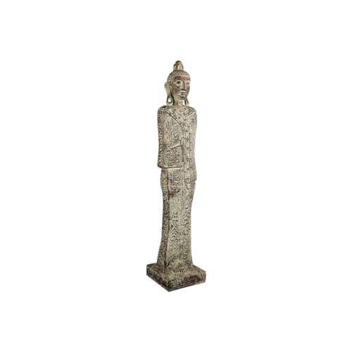 Biscottini Buddha-Figur, Kreide, antikgold, L25xPR25xH123 von Biscottini