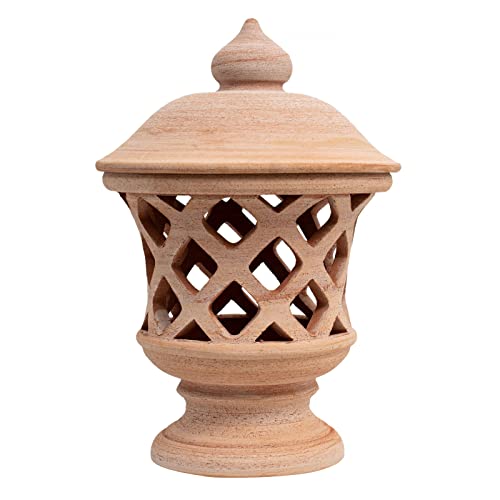 Biscottini Große Laternen für den Außenbereich, L31XPR31XH46,5 cm, hergestellt in Italien, Gartendekoration für den Außenbereich, Gartenlaternen, Terrakotta, Toskana Biscottini Große Laternen für den Außenbereich, L31XPR31XH46,5 cm, hergestellt in Italien, Gartendekoration für den Außenbereich, Gartenlaternen, Terrakotta, Toskana von Biscottini