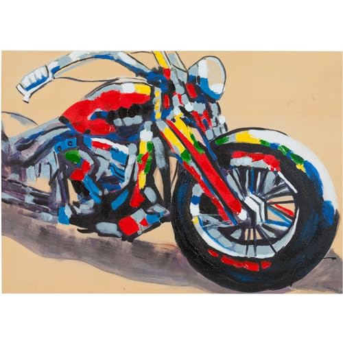 Biscottini Ölgemälde auf Leinwand, handgemalt, 50 x 3 x 70 cm von Biscottini