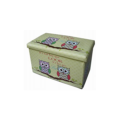 Biscottini Pouf Aufbewahrungsbox L60,5 x PR36,5 x H36,5 cm, Spielzeugkiste für Kinder, Spielzeugaufbewahrung, Aufbewahrungsbox für Kinder, mit Deckel, Pouf von Biscottini