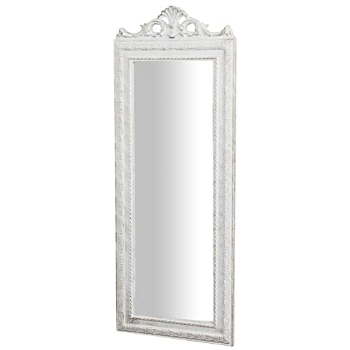 Biscottini Schlafzimmerspiegel 91 x 34 x 5 cm Made in Italy Spiegel Shabby Weiß antik Wandspiegel Badspiegel Wandspiegel Biscottini Schlafzimmerspiegel 91 x 34 x 5 cm Made in Italy Spiegel Shabby Weiß antik Wandspiegel Badspiegel Wandspiegel von Biscottini