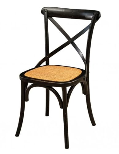 Biscottini Thonet Stuhl, Schwarz, L48,5xPR42,5xH88,5 von Biscottini