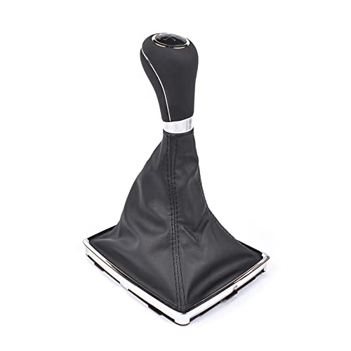 Bisenya 6 Gang Schaltsack + Schaltknauf + Rahmen Ersatz für C-Klasse W204 Coupe C204 T-Model S204 2007/01-2014/01 von Bisenya