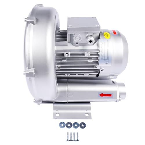 Bisenya Seitenkanalverdichter Seitenkanalgebläse 0.55KW 230V 100m³/Std 120 Druck mbar Bisenya Seitenkanalverdichter Seitenkanalgebläse 0.55KW 230V 100m³/Std 120 Druck mbar von Bisenya