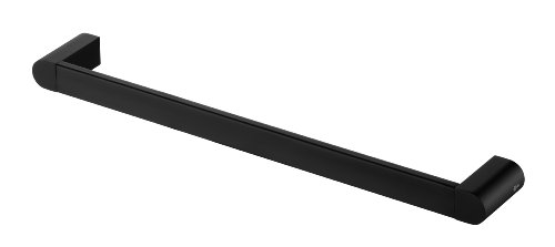 Bisk 02966 Futura Handtuchhalter, 46 x 49 x 7 x 3 cm, Schwarz von Bisk