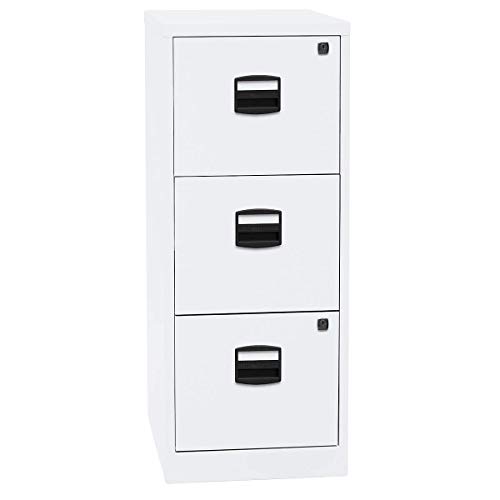Bisley Home Hängeregistraturschrank PFA, 3 HR-Schubladen, Metall, 696 Verkehrsweiß, 40 x 41.3 x 101.5 cm Bisley Home Hängeregistraturschrank PFA, 3 HR-Schubladen, Metall, 696 Verkehrsweiß, 40 x 41.3 x 101.5 cm von BISLEY