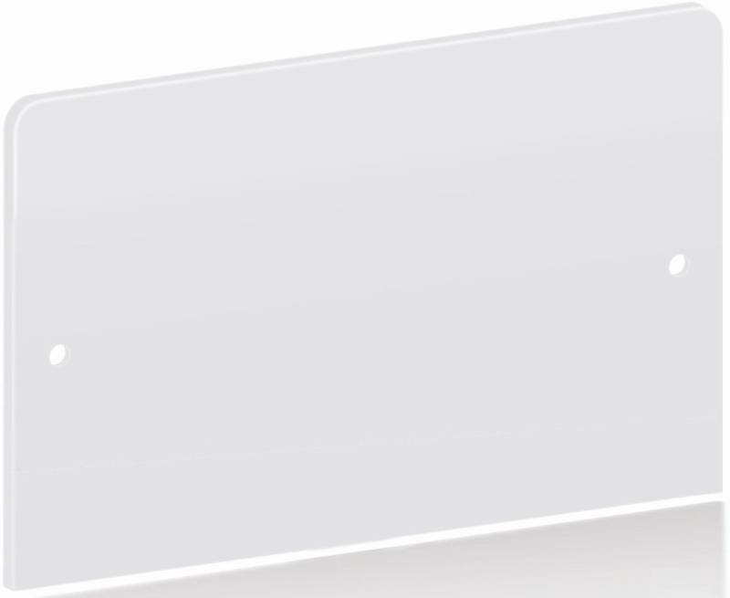 Bisley Light Aktenschrank Karteistützen für dreibahnigen Karteischrank Eco reinweiß VE=10 Stück von Bisley Light