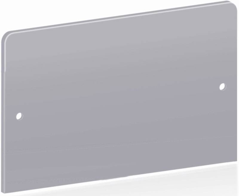 Bisley Light Aktenschrank Karteistützen für dreibahnigen Karteischrank Eco lichtgrau VE=10 Stück von Bisley Light
