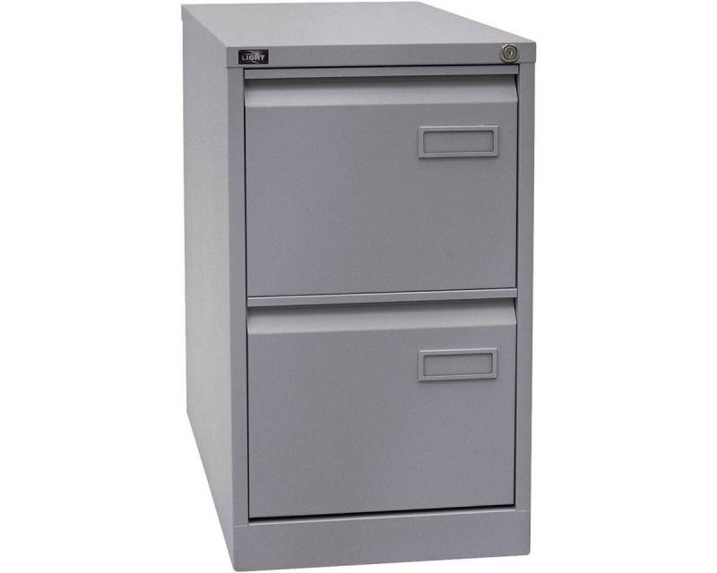 Bisley Light Hängeregisterschrank Light aus Stahl, ohne Sockel, A4 von Bisley Light