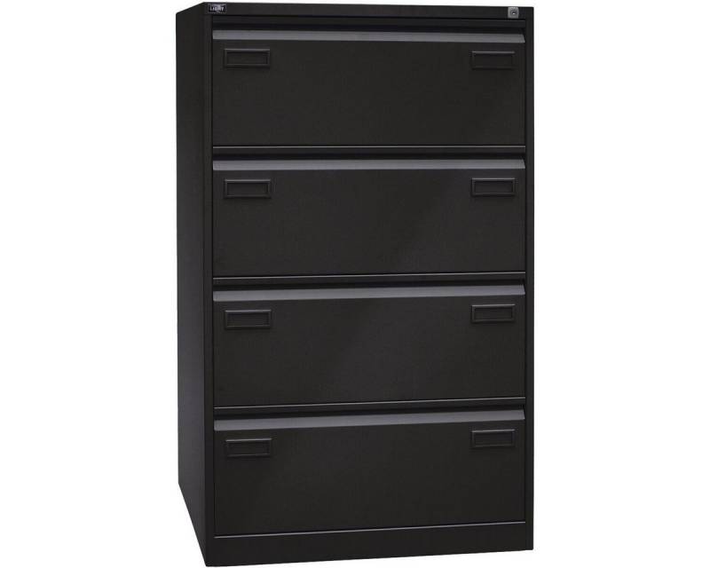 Bisley Light Hängeregisterschrank Light aus Stahl, ohne Sockel, A4 von Bisley Light