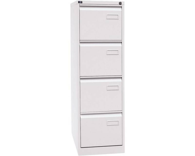 Bisley Light Hängeregisterschrank Light aus Stahl, ohne Sockel, A4 von Bisley Light