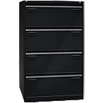 Bisley Light Hängeregistraturschrank CDF4633 Schwarz 800 x 622 x 1.321 mm von Bisley Light