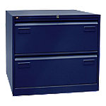 Bisley Light Hängeregistraturschrank Oxfordblau 800 x 622 x 711 mm von Bisley Light