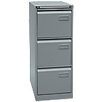 Bisley Light Hängeregistraturschrank Silber 413 x 622 x 1.016 mm von Bisley Light