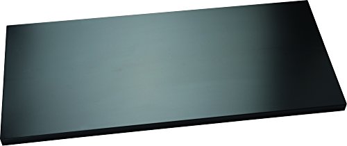 BISLEY Fachboden mit Lateralhängevorrichtung für EuroTambour, Metall, 333 Schwarz, 39 x 93 x 3 cm von BISLEY