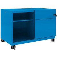 BISLEY Note™ Caddy Rollcontainer blau 2 Auszüge 80,0 x 49,0 x 56,3 cm von Bisley