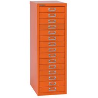 BISLEY MultiDrawer™ L3915 Schubladenschrank orange 15 Schubladen 27,8 x 38,0 x 85,7 cm BISLEY MultiDrawer™ L3915 Schubladenschrank orange 15 Schubladen 27,8 x 38,0 x 85,7 cm von Bisley