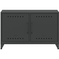 BISLEY Sideboard Fern Cabby, FERCAB634 anthrazitgrau 114,0 x 40,0 x 72,5 cm von Bisley