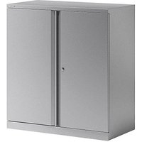 BISLEY Stahlschrank Essentials YECB09101S355 silber 91,4 x 47,0 x 100,0 cm, aufgebaut von Bisley