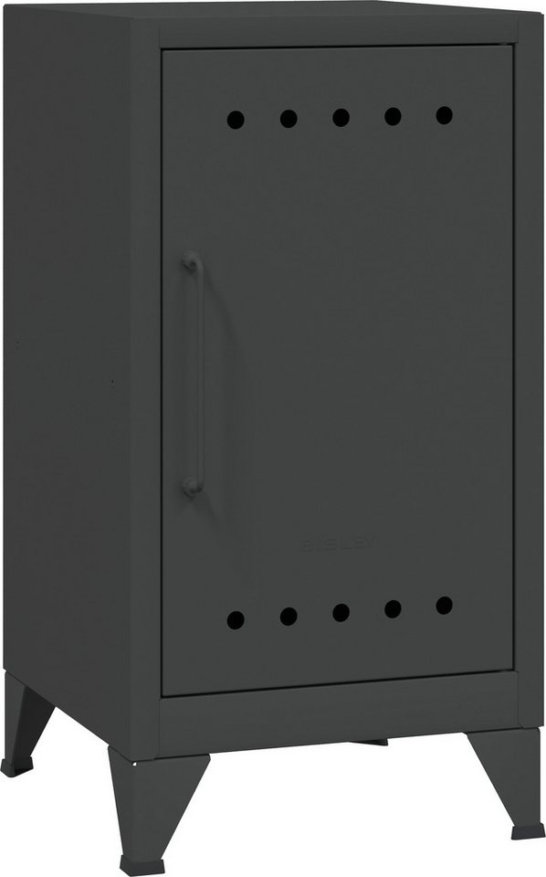 Bisley Aktenschrank Fern Mini Ablageschrank in Anthrazitgrau - Maße: H 73 x B 38 x T 40 cm von Bisley