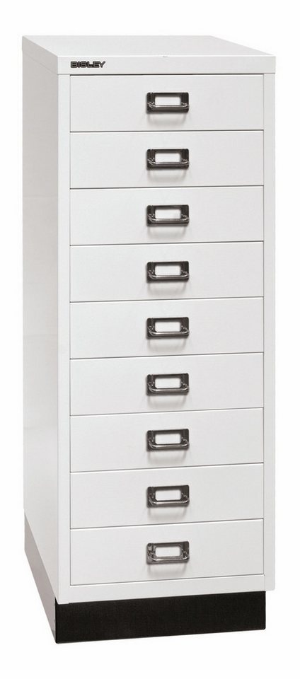 Bisley Aktenschrank MultiDrawer Schubladenschrank in Verkehrsweiß - Maße: H 94 x B 35 x T 43 cm Bisley Aktenschrank MultiDrawer Schubladenschrank in Verkehrsweiß - Maße: H 94 x B 35 x T 43 cm von Bisley