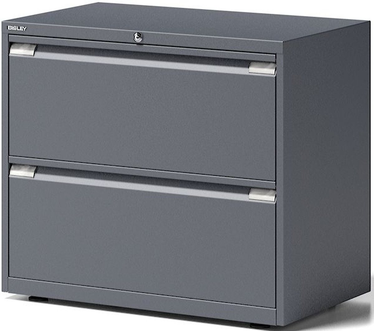 Bisley Aktenschrank Schubladenschrank Essentials 2 Schubladen anthrazitgrau Bisley Aktenschrank Schubladenschrank Essentials 2 Schubladen anthrazitgrau von Bisley
