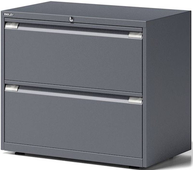 Bisley Aktenschrank Schubladenschrank Essentials 2 Schubladen anthrazitgrau Bisley Aktenschrank Schubladenschrank Essentials 2 Schubladen anthrazitgrau von Bisley