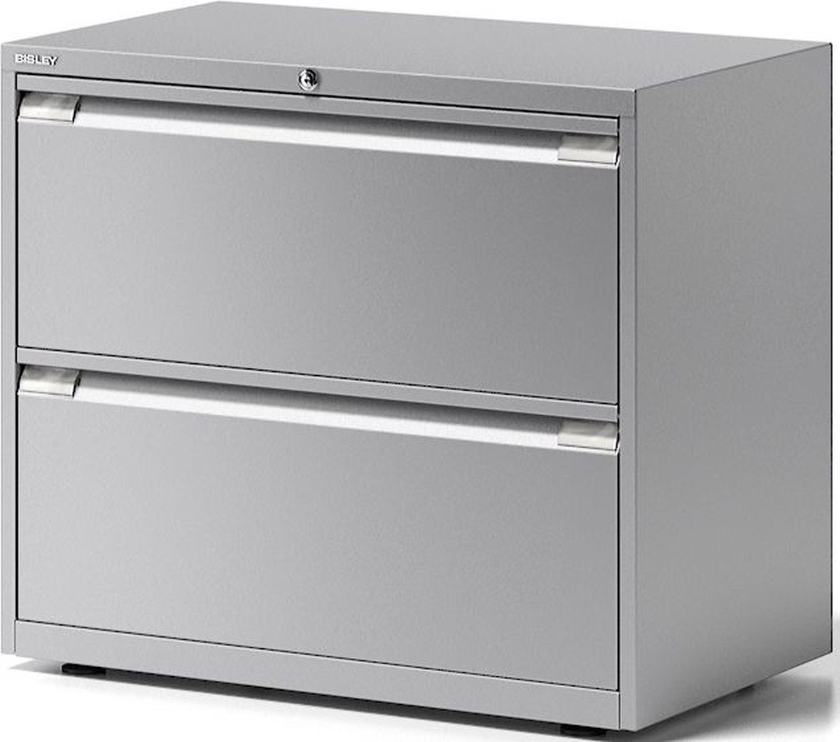Bisley Aktenschrank Schubladenschrank Essentials 2 Schubladen silber Bisley Aktenschrank Schubladenschrank Essentials 2 Schubladen silber von Bisley