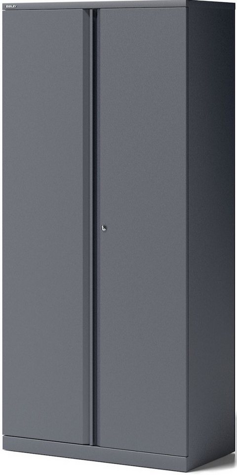 Bisley Aktenschrank Flügeltürenschrank Essentials 4 Fachböden 5 Ordnerhöhen anthrazitgrau Bisley Aktenschrank Flügeltürenschrank Essentials 4 Fachböden 5 Ordnerhöhen anthrazitgrau von Bisley
