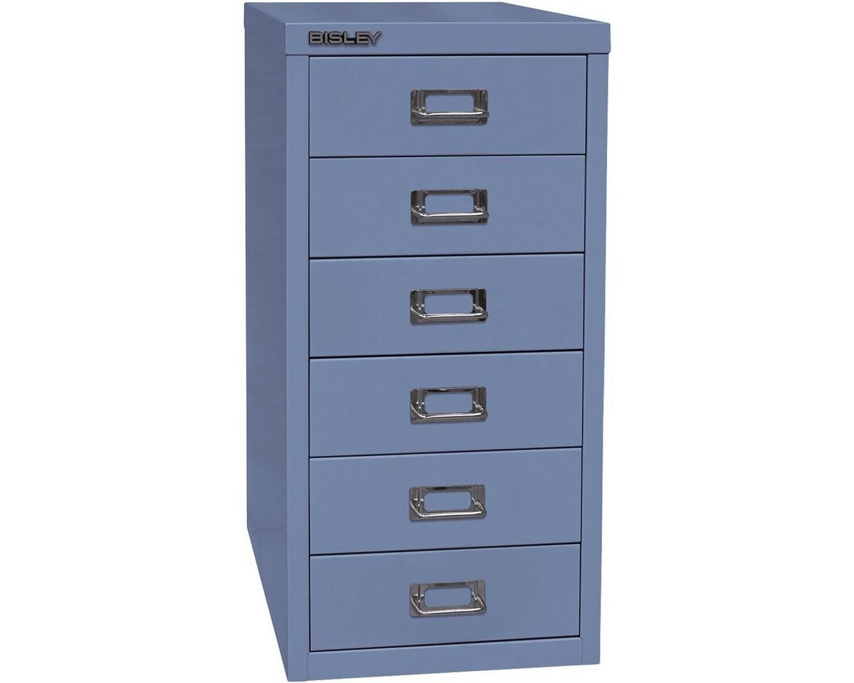 Bisley Beistellschrank MultiDrawer Schrank aus Stahl, 6 Schubladen, ohne Sockel, A4 Bisley Beistellschrank MultiDrawer Schrank aus Stahl, 6 Schubladen, ohne Sockel, A4 von Bisley