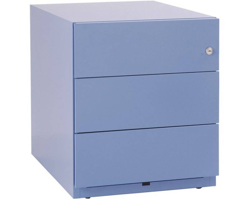 Bisley Container Note aus Stahl, mit 3 Universalschubladen von Bisley