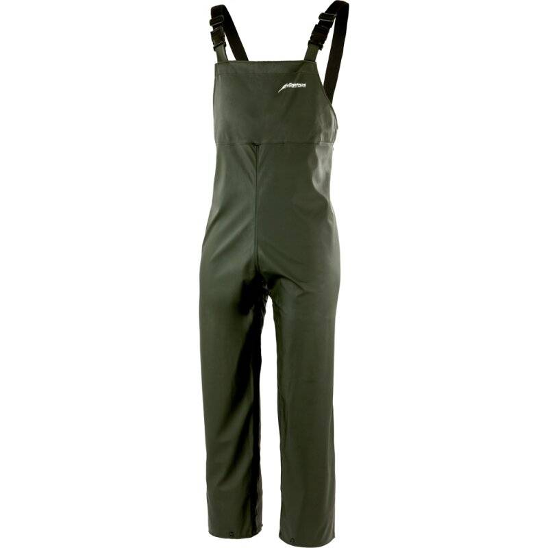 Bisley FAHRENHEIT PU-Stretch-Regenlatzhose wind- und wasserdicht oliv Gr. 3XL von Bisley