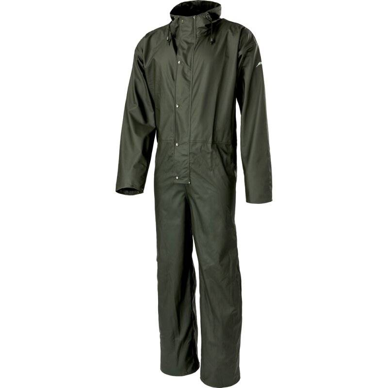 Bisley FAHRENHEIT PU-Stretch-Regenoverall wind- und wasserdicht oliv Gr. M von Bisley