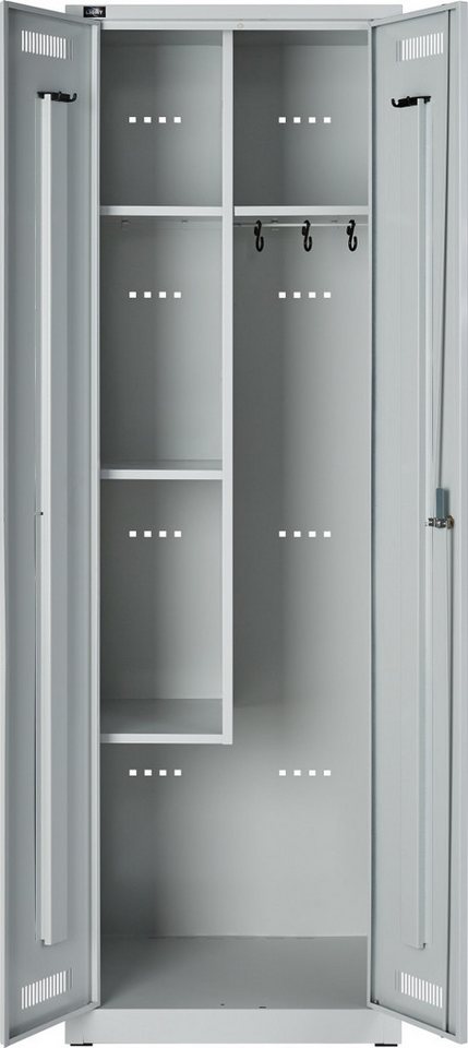 Bisley Light Garderobenschrank Garderobenschrank Allzweckschrank Breite 300mm lichtgrau von Bisley Light